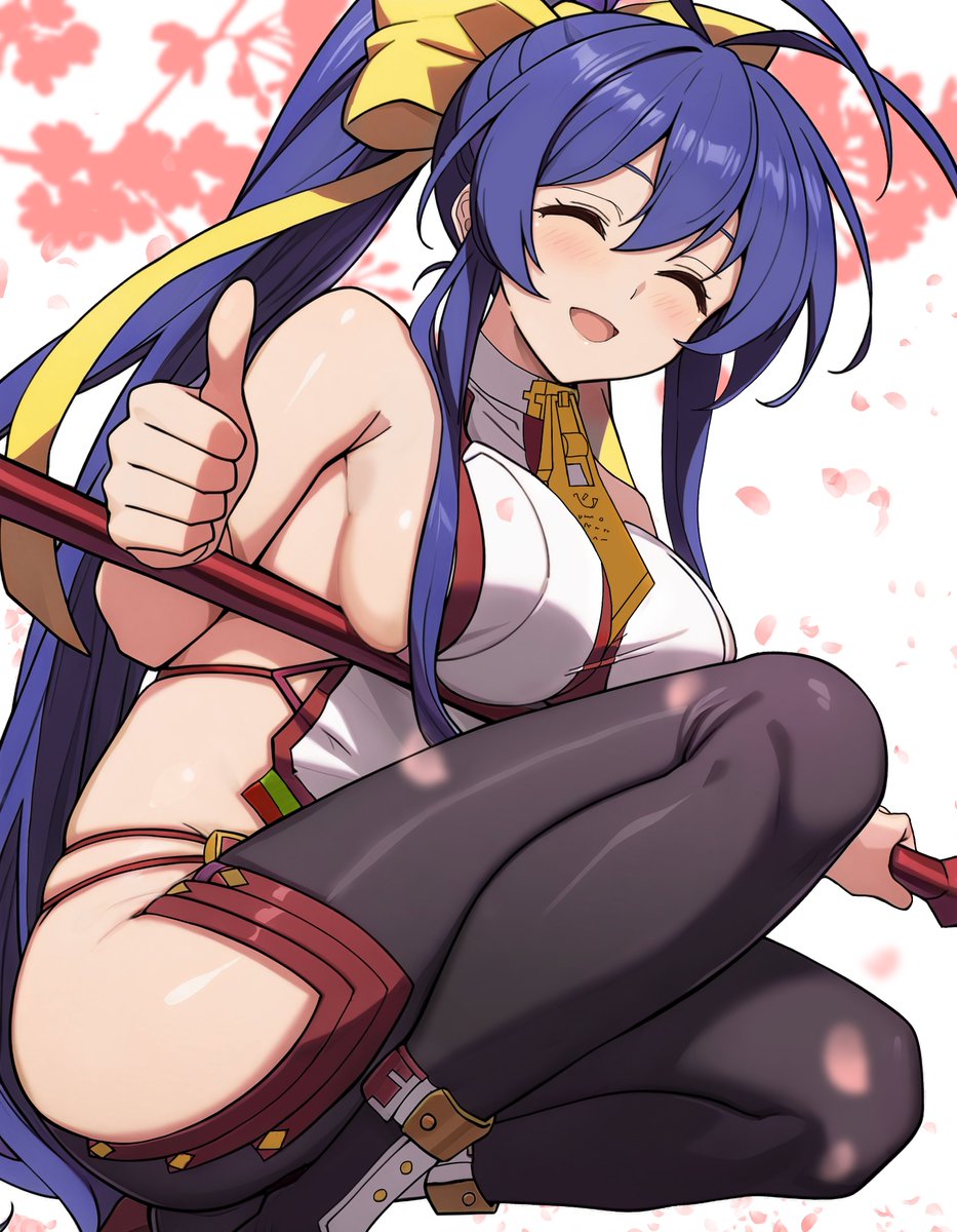 Ballardiae1007's tweet image. 本日は大人気ゲーム『BLAZBLUE』のキャラクター、マイ＝ナツメの誕生日です。
#BB誕生日  #BLAZBLUE