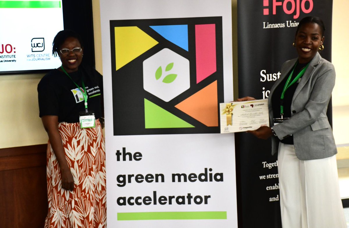 CharmAfric's tweet image. The GMA bootcamp was an incredibly enriching experience. It provided a dynamic platform to refine my storytelling approach for Waves of Climate Change while connecting with like-minded creatives and industry experts who are passionate about environmental storytelling. The…