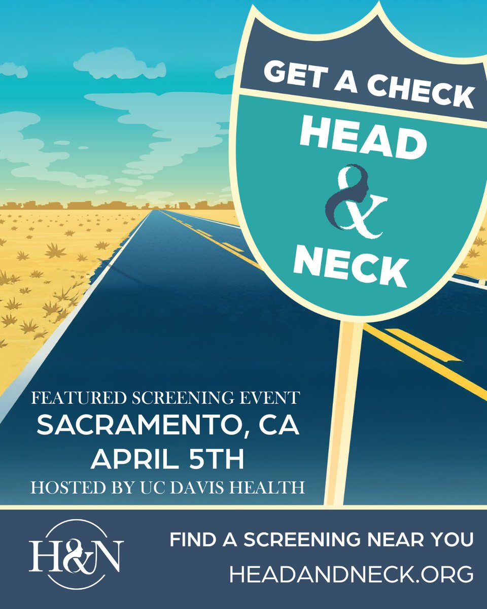 FREE SCREENING ALERT - SACRAMENTO, CA
Persistent sore throat? Hoarseness? A lump in your neck that won’t go away?
These could be warning signs of head &amp; neck cancer. Don’t ignore the signs.
🔗 Visit 98gr.short.gy/wfise4 for details on the Sacramento screening