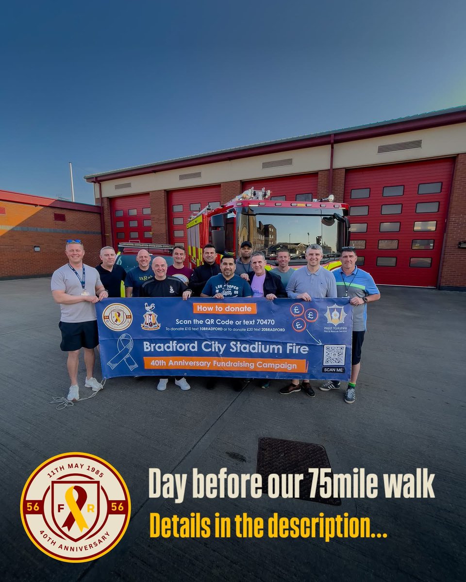 And so it begins 

justgiving.com/page/56for56

Text 10BRADFORD or 20BRADFORD to 70470

#56for56
#peckovertransport
