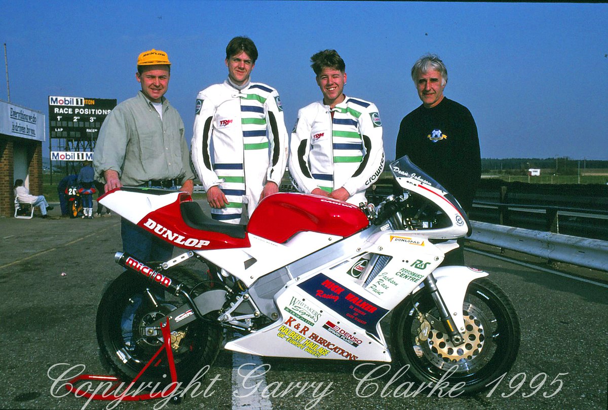 GarryClarkeTog's tweet photo. #throwbackthursay A glorious sunny April day @SnettertonMSV for a rider training day for the Superteens class that had switched to 125 Sport Production class and allowed younger riders to compete. With ties to the Mick Walker racing set up I was priviledged to attend https://t.co/8Sb0eVW4Nq