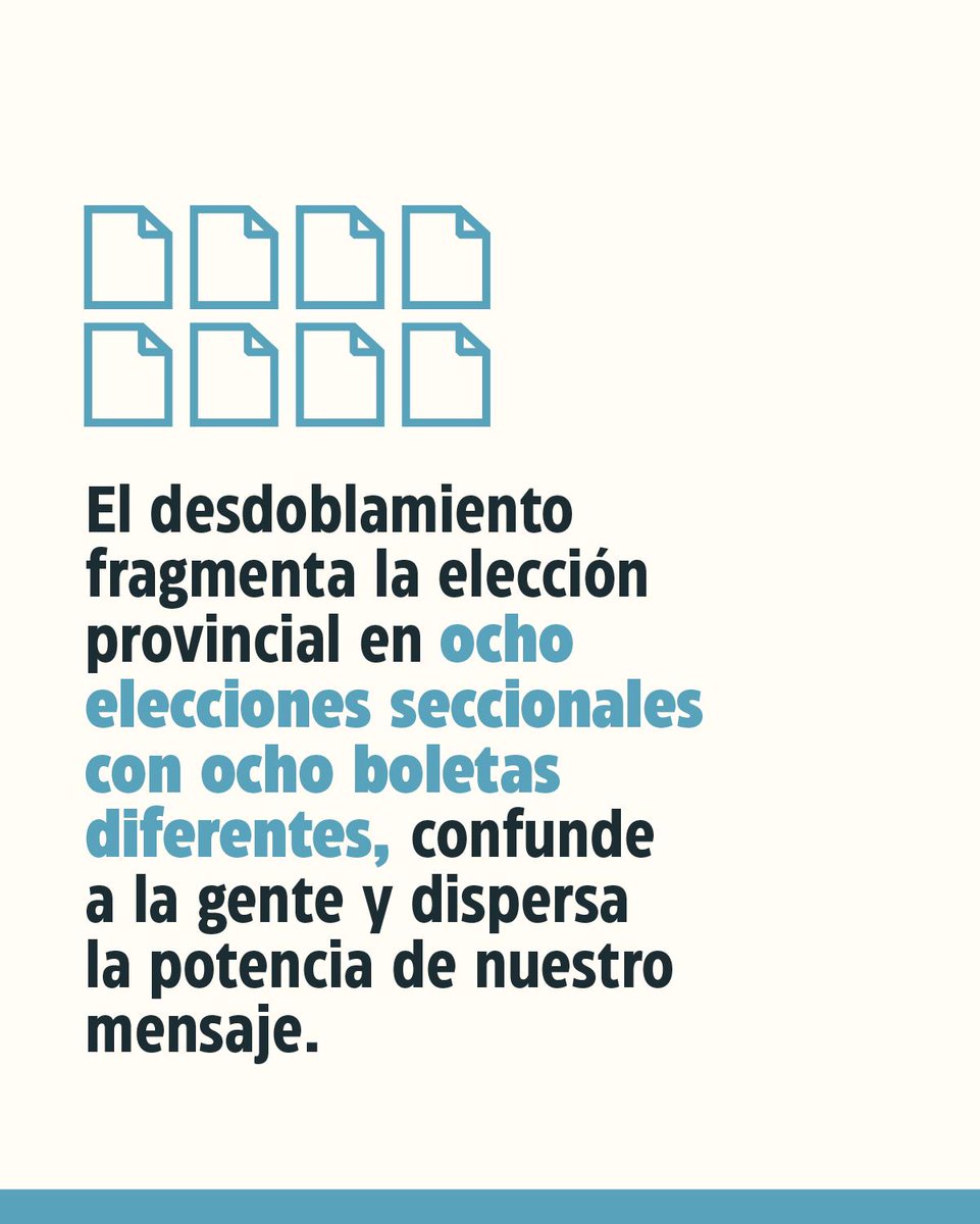 📄— Carta abierta a la militancia: una sola Nación, una sola Provincia, una sola elección.

Tenemos que tirar para el mismo lado, en el mismo momento; en una sola elección, una sola campaña y un solo mensaje.