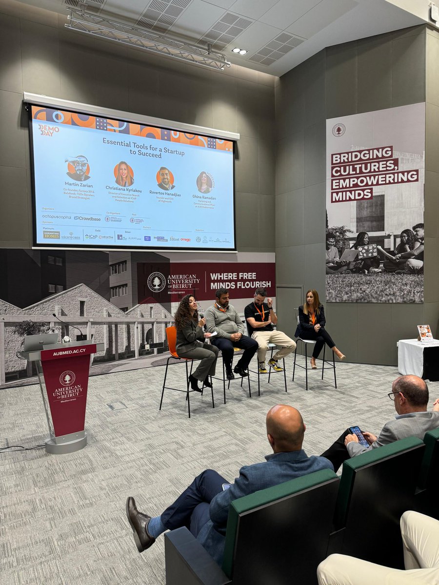 Talal and Madiha Zein AUB Innovation Park tweet media