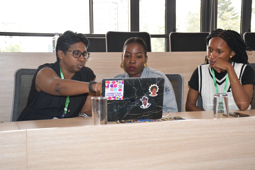 CharmAfric's tweet image. The GMA bootcamp was an incredibly enriching experience. It provided a dynamic platform to refine my storytelling approach for Waves of Climate Change while connecting with like-minded creatives and industry experts who are passionate about environmental storytelling. The…