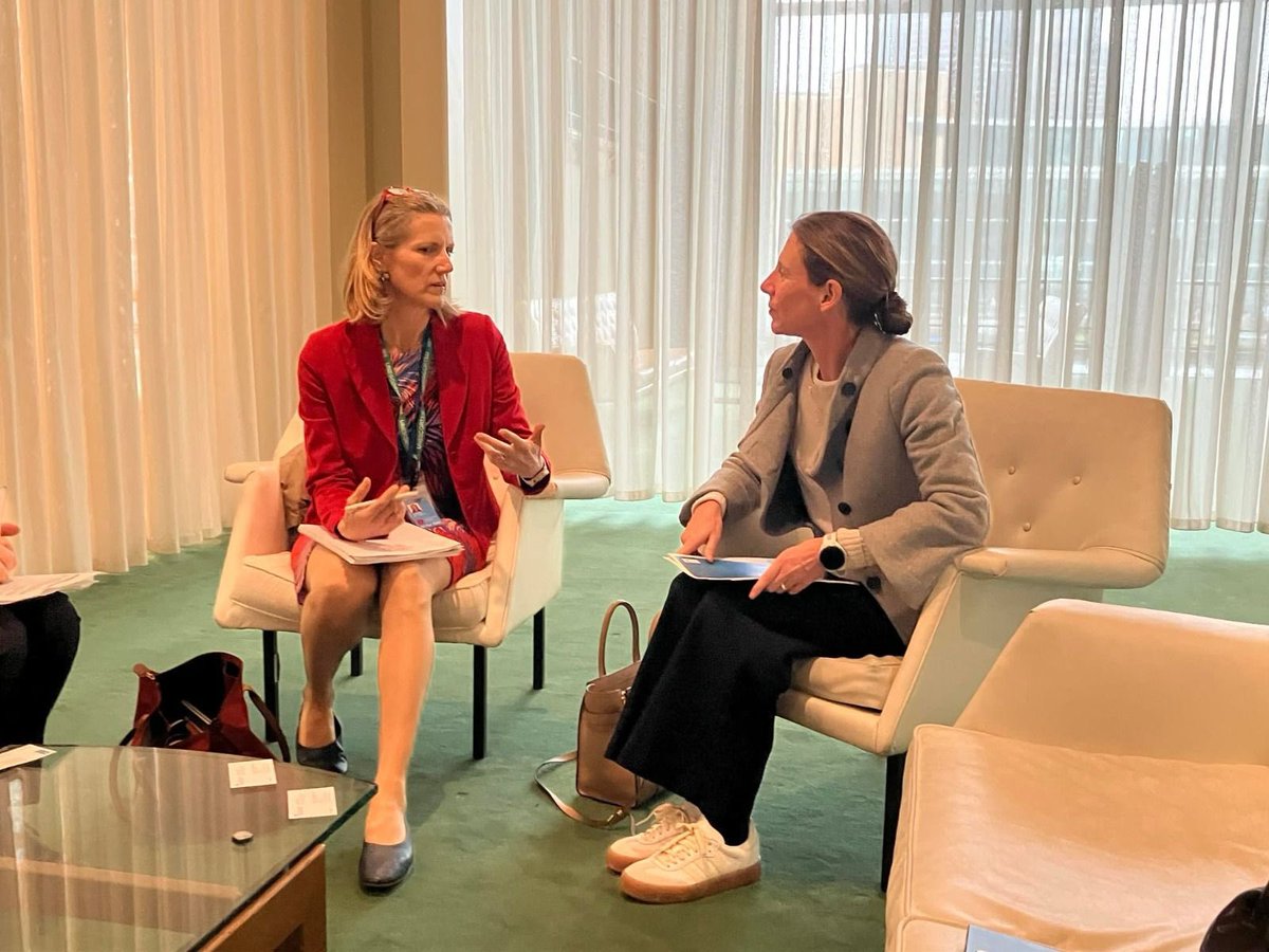 Francine Pickup (@f_pickup) on Twitter photo Great to meet w/ <a href="/RebeccaFabrizi/">Rebecca Fabrizi</a> SIDS Envoy, Head of the Caribbean & SIDS, <a href="/FCDOGovUK/">Foreign, Commonwealth & Development Office</a>.
We discussed on-ongoing cooperation w/ <a href="/UNDP/">UN Development</a> via <a href="/GlobalFundCoral/">Global Fund for Coral Reefs</a> & <a href="/AOSISChair/">AOSIS</a>, upcoming engagements at #UNOC3 & #COP30, & support to implementing the <a href="/SIDS4AB/">The ABAS</a> (ABAS).
🙏🏽 for partnership. Great to meet w/ <a href="/RebeccaFabrizi/">Rebecca Fabrizi</a> SIDS Envoy, Head of the Caribbean & SIDS, <a href="/FCDOGovUK/">Foreign, Commonwealth & Development Office</a>.
We discussed on-ongoing cooperation w/ <a href="/UNDP/">UN Development</a> via <a href="/GlobalFundCoral/">Global Fund for Coral Reefs</a> & <a href="/AOSISChair/">AOSIS</a>, upcoming engagements at #UNOC3 & #COP30, & support to implementing the <a href="/SIDS4AB/">The ABAS</a> (ABAS).
🙏🏽 for partnership.
