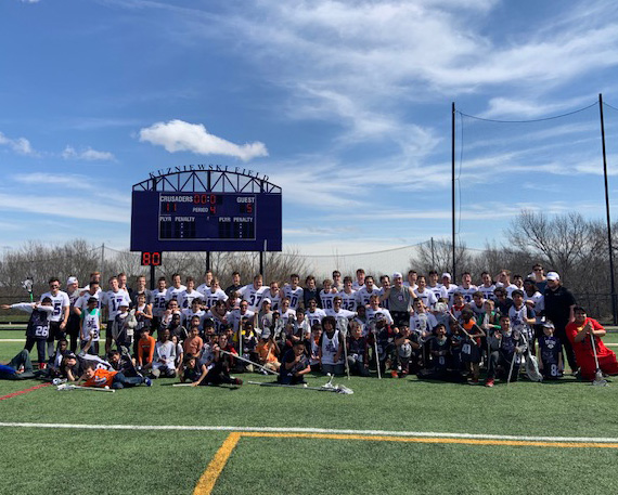 HCrossMLAX's tweet image. Celebrating 2️⃣5️⃣ years of John&apos;s Brothers and our work with @BBBSA this weekend!

Read more about the cause: tinyurl.com/3a52446k

#GoCrossGo