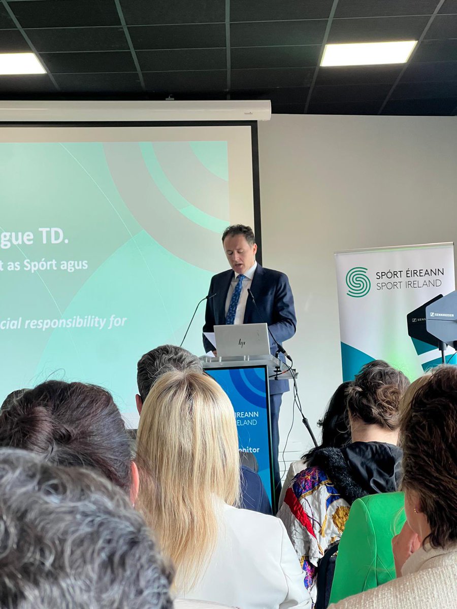 Limerick Sports (@limericksports) on Twitter photo At the <a href="/sportireland/">Sport Ireland</a> Irish Sports Monitor 2024 launch today, it confirmed 49% of the population now participates in sport weekly, a record high! 🙌 🤾⛹️
2 million people in Ireland now participate in sport weekly.🏌️♂️🏊
Report & Insights Portal launched by Minister McConalogue. At the <a href="/sportireland/">Sport Ireland</a> Irish Sports Monitor 2024 launch today, it confirmed 49% of the population now participates in sport weekly, a record high! 🙌 🤾⛹️
2 million people in Ireland now participate in sport weekly.🏌️♂️🏊
Report & Insights Portal launched by Minister McConalogue.