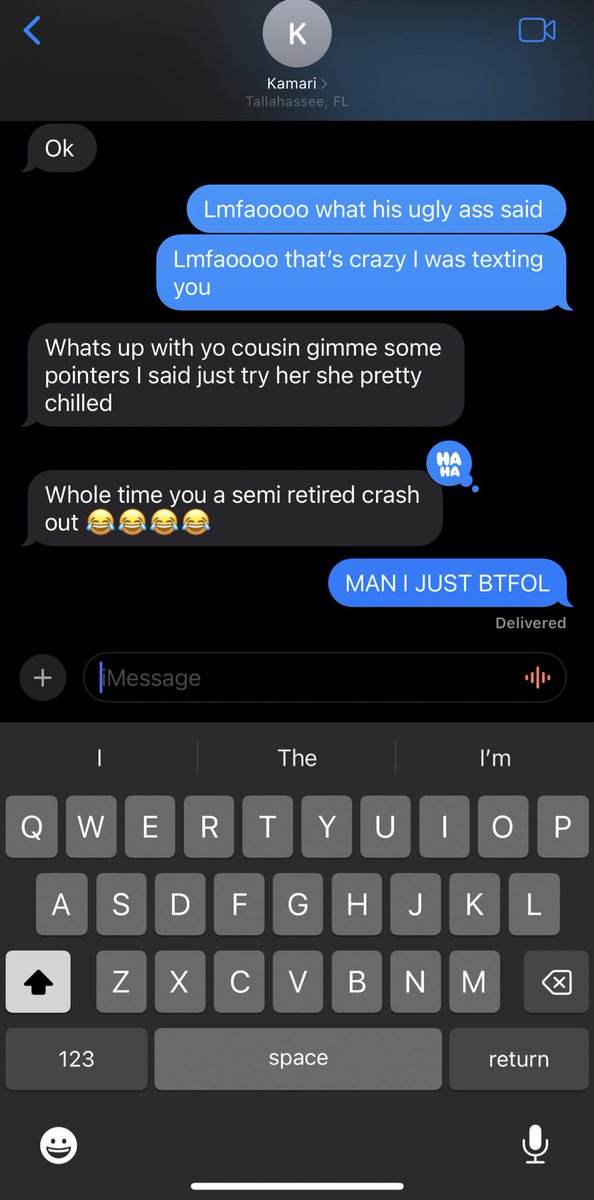 One of my co workers asked my cousin bout me and look at wtf this mf said 😂😂😂😂😂😂😂😂