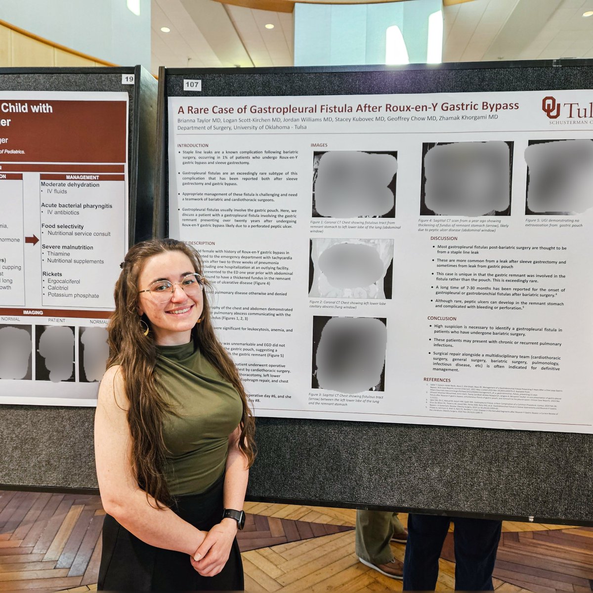 Join us in congratulating Briana Taylor and her co-authors Logan Scott-Kirchen, MD; Jordan Williams, MD; Stacey Kubovec, MD; Geoffrey Chow, MD; and Zhamak Khorgami, MD on winning 3rd place at the Clinical Vignette Symposium! 

#surgery #GeneralSurgery #MedicalResearch