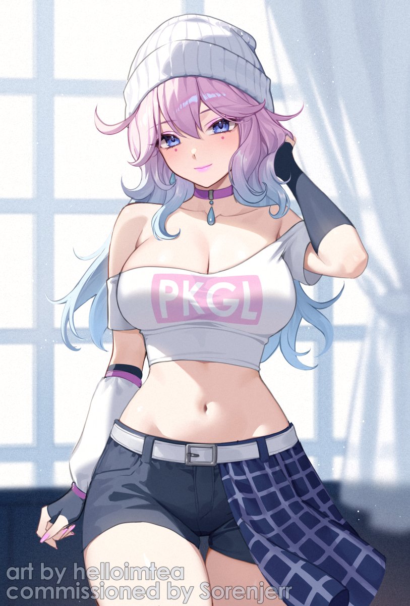 JerrTheOne's tweet image. A commission of my OC Katelyn, drawn by @helloimtea_ . Thank you so much for the commission. Love seeing my girl in your beautiful artstyle! 🥰