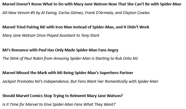 UlisesMartnezS1's tweet photo. @nick_lowe_ @DanSlott @erickarciniega https://t.co/Jwtrx45rBF
#RemarryPeterMJParker 
#BringBackTheSpiderMarriage 
#BringBackMaydayParker 
#UndoOneMoreDay 
#NewEditorAndWriterForASM 
#MakeSpidermanAmazingAgain https://t.co/yfI80u7D3p