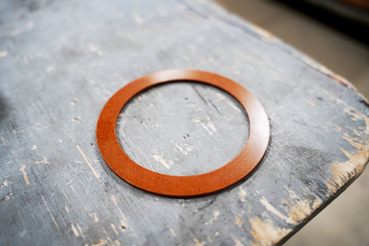 Peerless_HiTemp's tweet photo. Check out this custom-fabricated phenolic washer fresh off the machines in our shop! 💥 Phenolic materials offer excellent strength-to-weight ratio, high heat resistance, and electrical insulation. https://t.co/BehXLp6JA9 

#HiTempFab https://t.co/7jZ61ahiJA