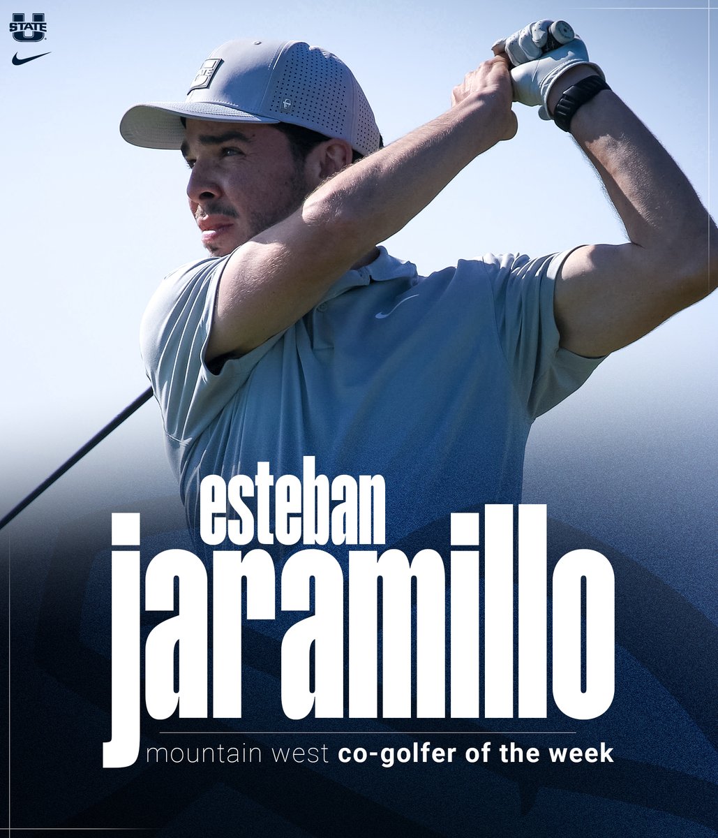 🏆𝗠𝗼𝘂𝗻𝘁𝗮𝗶𝗻 𝗪𝗲𝘀𝘁 𝗖𝗼-𝗚𝗼𝗹𝗳𝗲𝗿 𝗼𝗳 𝘁𝗵𝗲 𝗪𝗲𝗲𝗸🏆

Congratulations to Esteban Jaramillo for being named the Mountain West Co-Golfer of the Week!

Release | shorturl.at/W2JF8

#AggiesAllTheWay