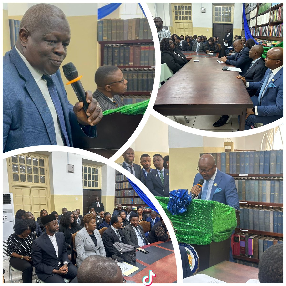 Momo Turay (@momo2ray) on Twitter photo Elated to have been invited by the Chief Justice to make a statement at the opening of the Judiciary library that has been out of use for a long time. Thanks to <a href="/LawBookFacility/">International Law Book Facility (ILBF)</a> for donating the books and <a href="/RichardHoney/">Richard Honey KC</a> of the UK Sierra Leone pro bono network for the support. Elated to have been invited by the Chief Justice to make a statement at the opening of the Judiciary library that has been out of use for a long time. Thanks to <a href="/LawBookFacility/">International Law Book Facility (ILBF)</a> for donating the books and <a href="/RichardHoney/">Richard Honey KC</a> of the UK Sierra Leone pro bono network for the support.