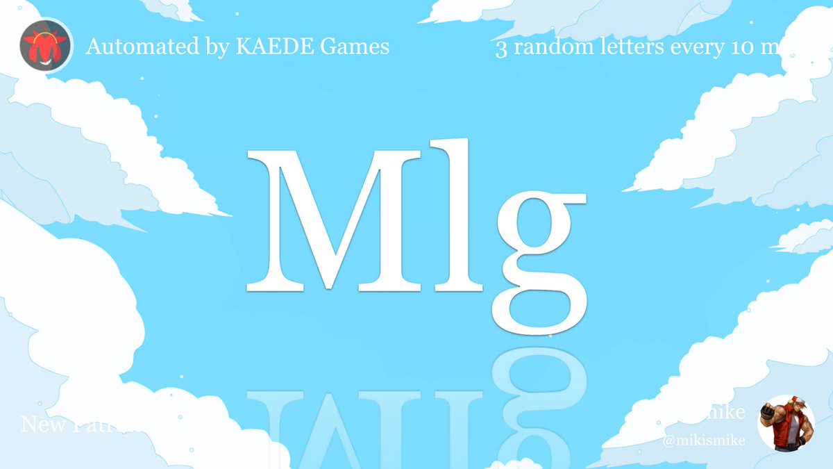 3letter_'s tweet photo. Mlg https://t.co/injWdgWPBT