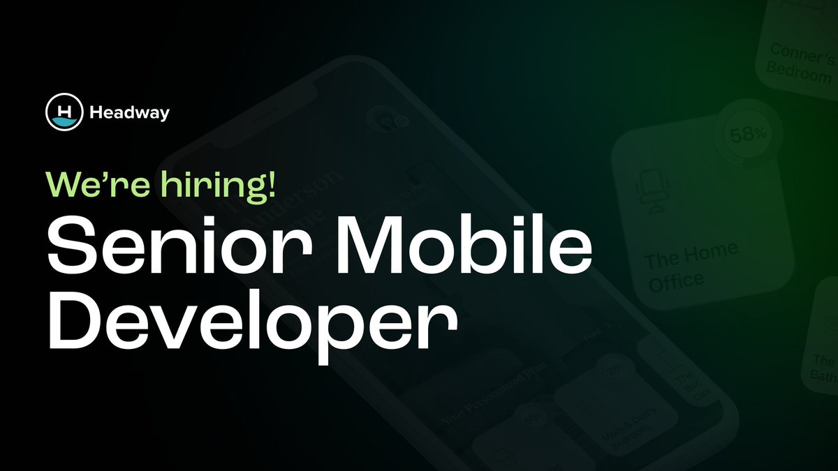 headwayio's tweet photo. 🌊 Now Hiring: Senior Mobile Developer
💼 Full-time or Contract | 💻 Remote (U.S. Based)

Why Headway?
🌊 Small teams, real impact
🤝 Clients who value your input
🧠 Time dedicated to learning + growth
🛫 Remote-first company

🔗 Learn More and Apply
https://t.co/4tVLKaVzWM https://t.co/gPpxxeFEMz