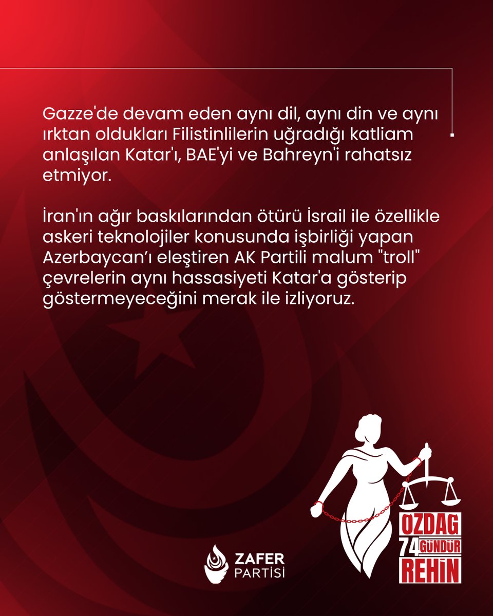 Katar, Gazze'de soykırıma imza atan Netanyahu'nun seçim kampanyasına 2012 ve 2018 seçimlerinde 15 milyon ve 50 milyon dolar olmak üzere toplam 65 milyon dolar para aktarmış. İsrail yargısı harekete geçmiş durumda. Netanyahu'nun sözcüsü ve danışmanı tutuklandı. Polis, Başbakan