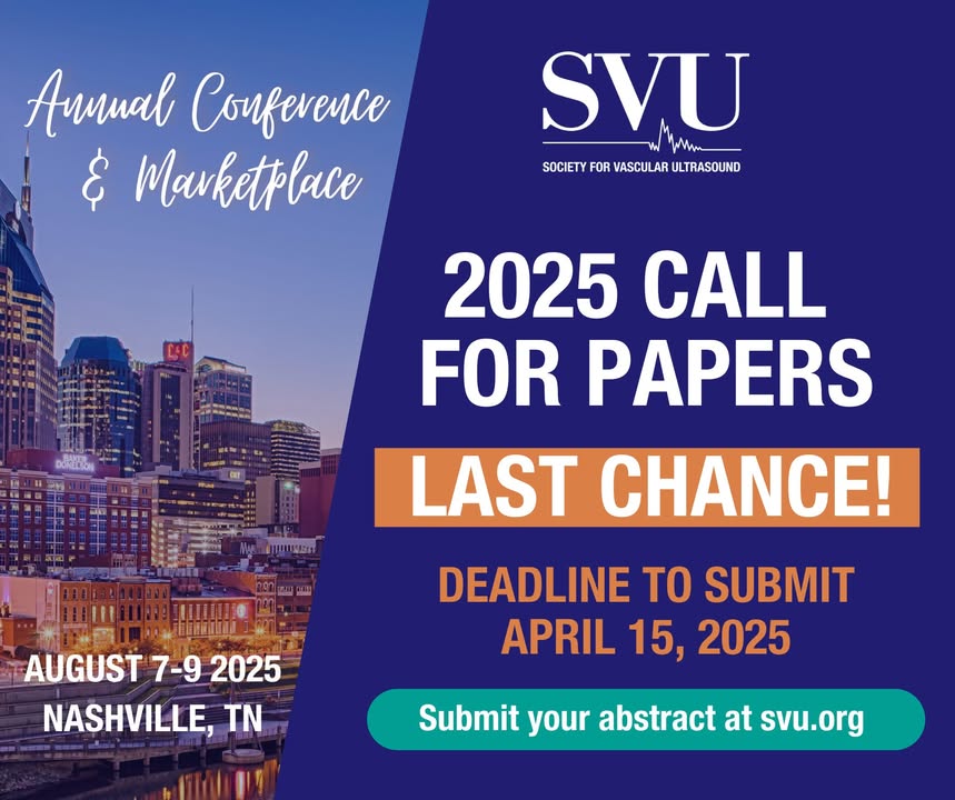 The deadline to submit abstract submissions is quickly approaching! Submit before April 15!
 🔗  zurl.co/fPntp

#SVU #SVU2025