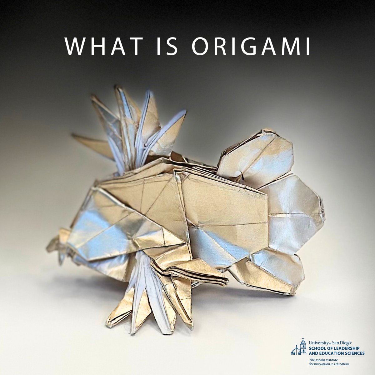 USD_JI's tweet photo. What is Origami? 🤔 

It’s the art of folding paper into shapes, but it’s also STEM! 🙌 Origami involves geometry, fractions, and engineering, and is used to design spacecraft 🚀, medical devices ⚕️, and robots 🤖. A fun way to explore math and science! #Origami #STEM https://t.co/qByXGGUlLC