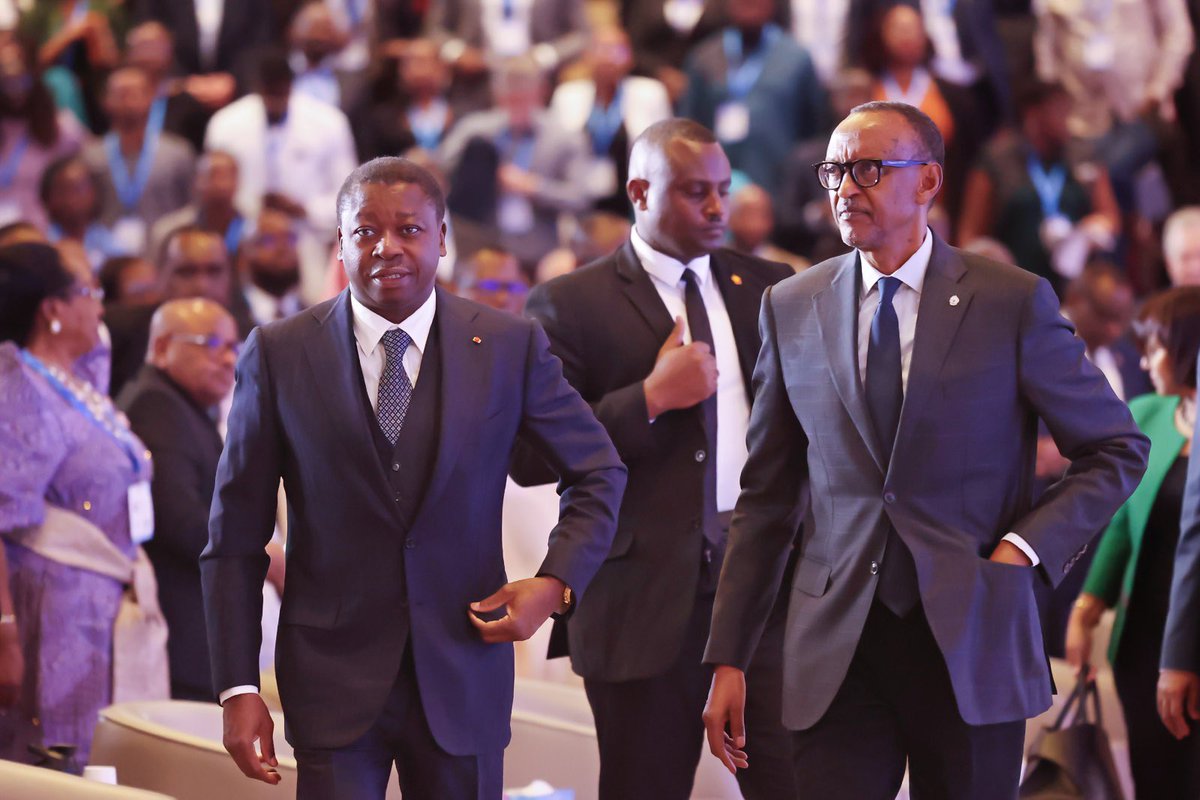 PresidenceTg's tweet photo. Le Président de la République, Faure Essozimna Gnassingbé, a été ce 03 avril 2025 l’hôte d’honneur du premier sommet mondial sur l’Intelligence artificielle en Afrique (Global AI Summit on Africa) qui se tient à Kigali au Rwanda.

#GAISAfrica2025

https://t.co/5wHQNs637t https://t.co/PNOBqpoq07