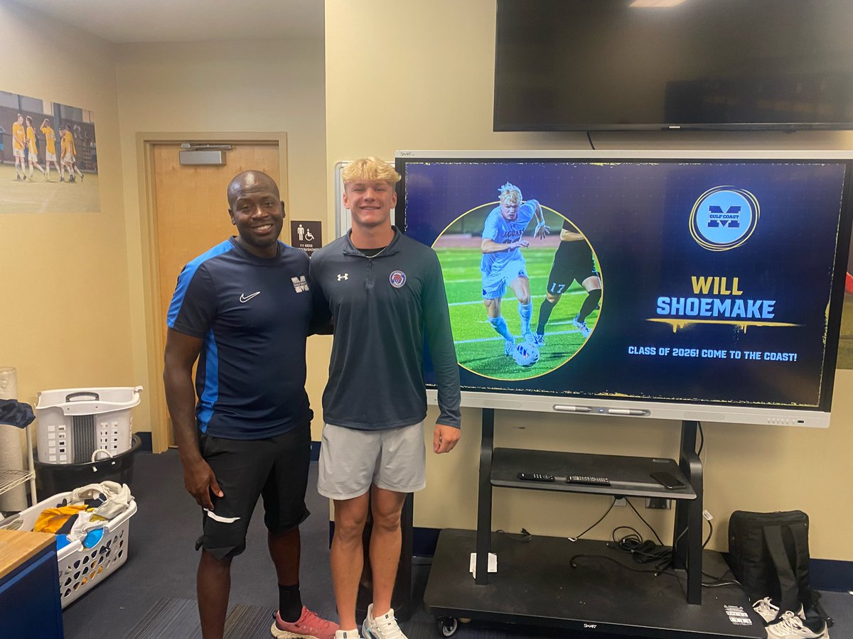 Will_Shoemake's tweet photo. After a great talk and visit with Coach Handy and Coach Whatley I am blessed to have received an offer from Mississippi Gulf Coast Community College! @MGCCCSoccer #AGTG https://t.co/Etli1N8vUg