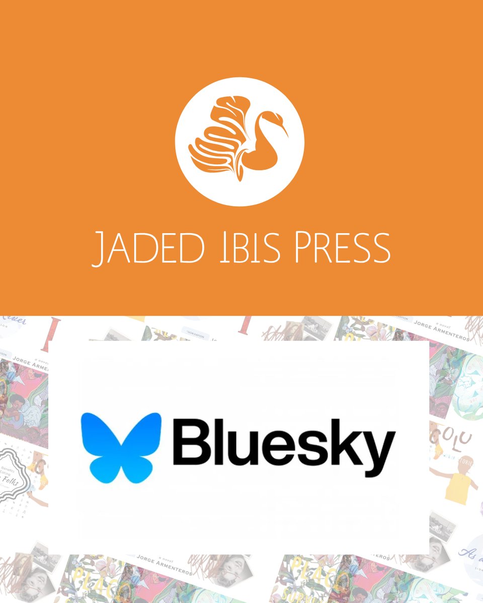 📢 We’re on BlueSky! 🦋📖

🔗 Follow us on BlueSky: 
bsky.app/profile/jadedi…
@jadedibispress.bsky.social

As a press amplifying marginalized voices, we’re joining BlueSky to foster inclusivity, connect, and share bold literary conversations.