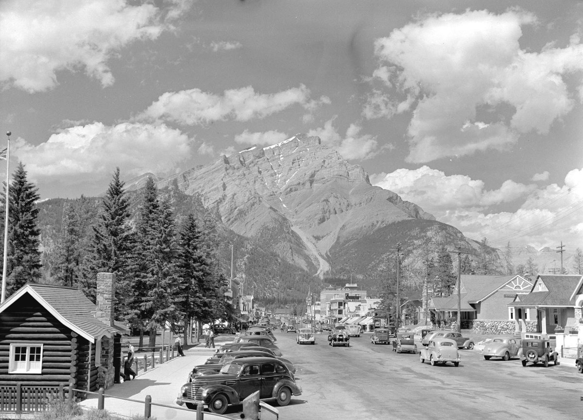Banff, Alberta in 1940