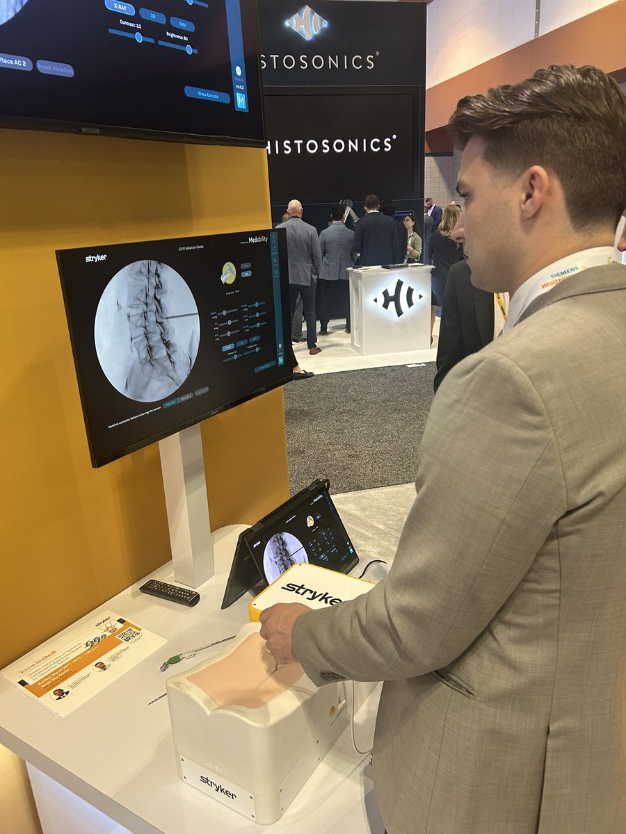 First time attending SIR and it didn’t disappoint. Was fortunate to learn from some of the best interventional radiologists, see future directions of the field, and even received a little hands on training during the Expo. 
#SIR25 #Interventionalradiology