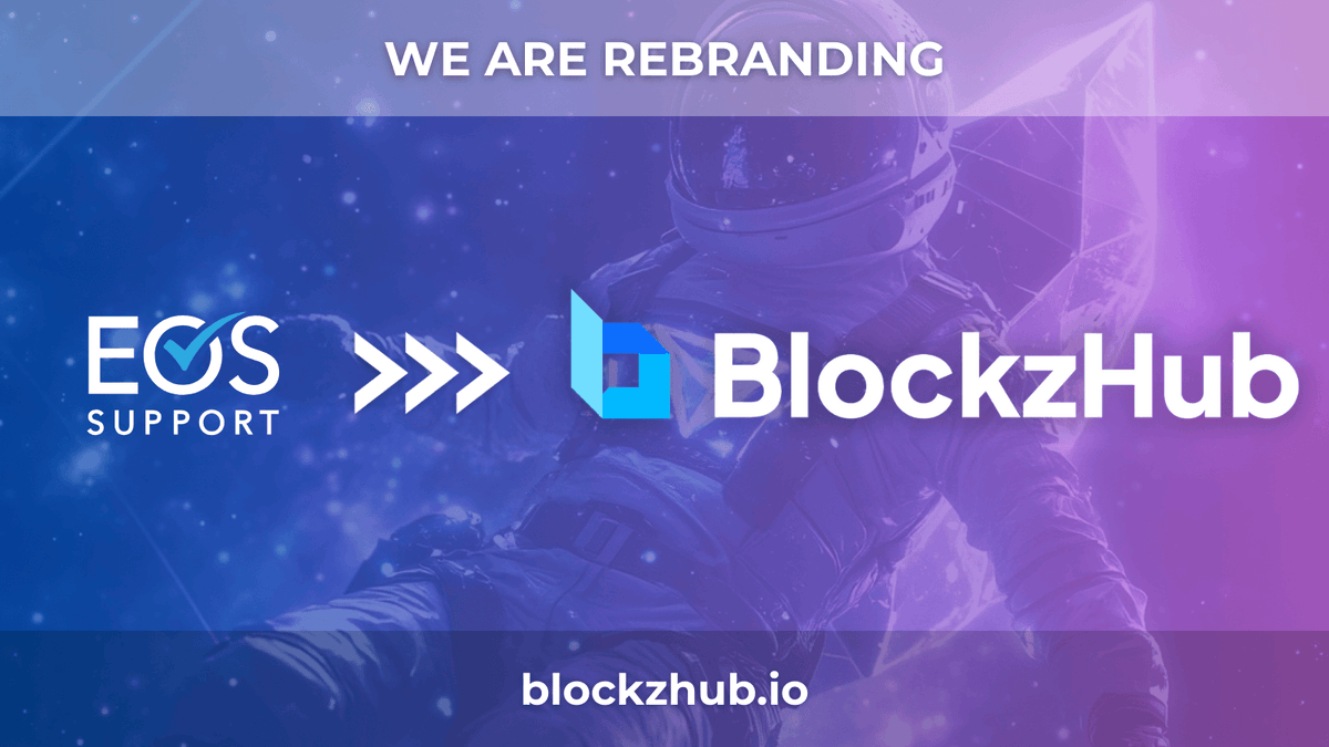 EOS Support Evolves into BlockzHub

EOS Support rebrands to BlockzHub, maintaining its commitment to $EOS (soon Vaulta) and loyal stakers to eossprt.spt proxy.

Read more: blockzhub.io/news/67ee7e20a…