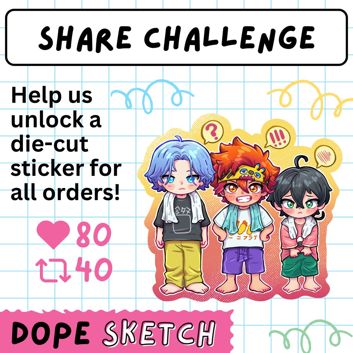 Dope Sketch: A Sk8 Merch Box | SHIPPED tweet media