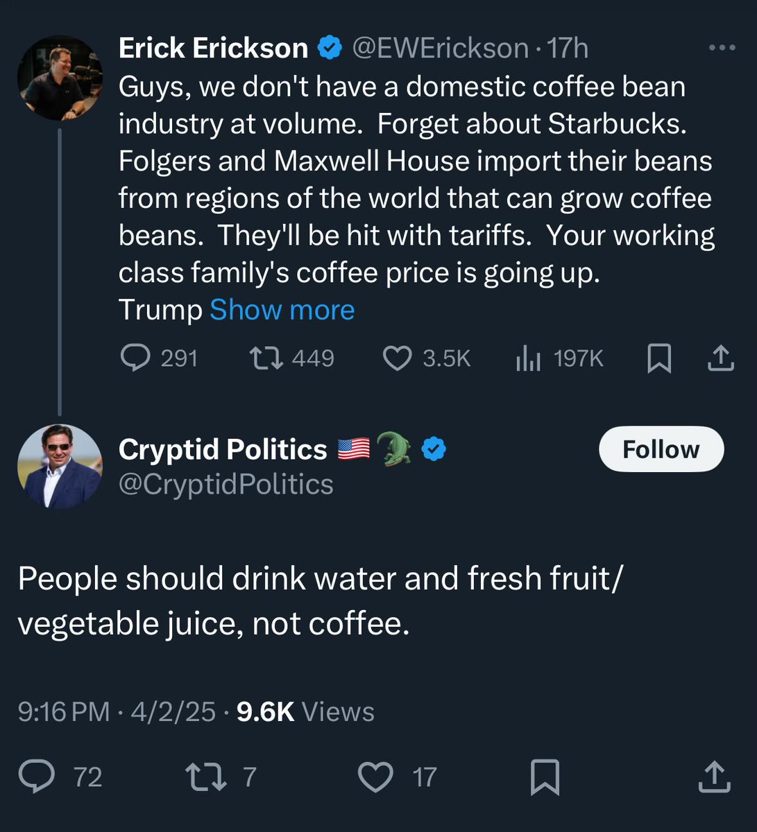 Buddy, you're gonna want to sit down for what I'm about to tell you about fruits and vegetables.