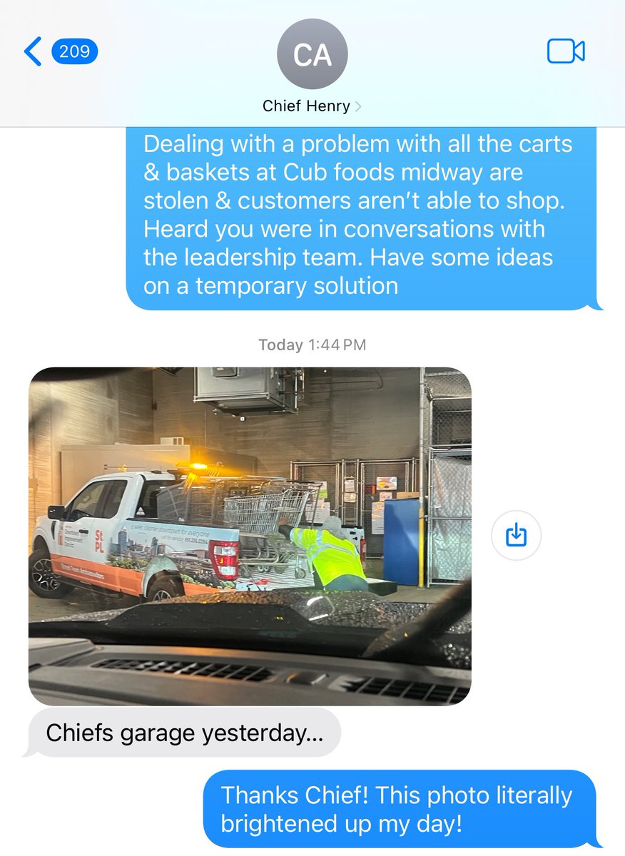 Anika Bowie (@anikabowiestp) on Twitter photo Proud to get this photo from our <a href="/sppdmn/">Saint Paul Police Department</a> Chief showing officers recovering shopping carts back to Cub Foods Midway. My office heard people’s frustrations—and our officers took action. Not all heroes wear capes—some bring back carts. Where businesses struggle, the city steps in! Proud to get this photo from our <a href="/sppdmn/">Saint Paul Police Department</a> Chief showing officers recovering shopping carts back to Cub Foods Midway. My office heard people’s frustrations—and our officers took action. Not all heroes wear capes—some bring back carts. Where businesses struggle, the city steps in!