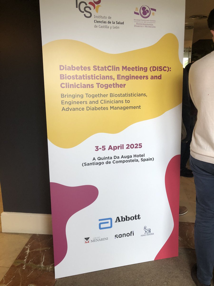 drvidalostos's tweet image. Kicking off the Diabetes StatClin Meeting (DISC) in Santiago de Compostela: uniting biostatisticians, engineers, and clinicians to drive innovation in diabetes care.
#DiabetesTech #DataDrivenCare @AbbottNews @sanofi @NovoNordiskES @menarini_es