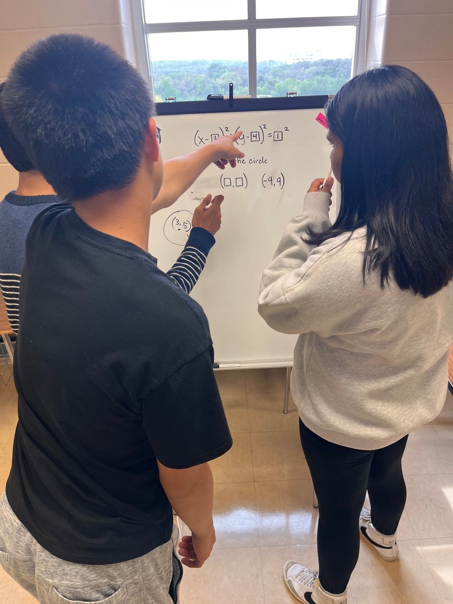 MrsCookMSMath's tweet image. Today my Ss worked on an @openmiddle task with groups at the whiteboards and their collaboration made my teacher heart full!