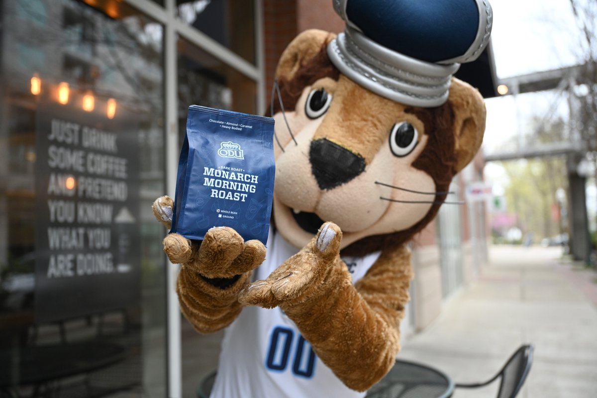 Old Dominion University (@odu) on Twitter photo Introducing ODU's new Monarch Morning Roast with <a href="/tccoldpressed/">Town Center Cold Pressed</a>!
With a blend of Sumatra and Colombia beans that packs in the flavor, it's sure to be your go-to for the perfect cup of coffee.
Purchase: bit.ly/42uwMzJ Introducing ODU's new Monarch Morning Roast with <a href="/tccoldpressed/">Town Center Cold Pressed</a>!
With a blend of Sumatra and Colombia beans that packs in the flavor, it's sure to be your go-to for the perfect cup of coffee.
Purchase: bit.ly/42uwMzJ