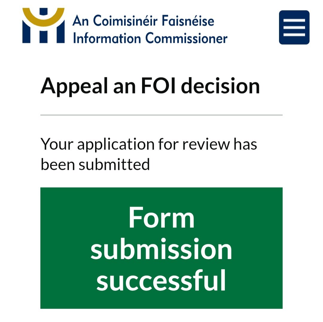 Kolbe Special School Parents Group (@prioritisekolbe) on Twitter photo <a href="/OgraFiannaFail/">Ógra Fianna Fáil</a> <a href="/mmoynihantd/">Michael Moynihan TD</a> <a href="/MaryHanafin1/">Mary Hanafin</a> <a href="/fiannafailparty/">Fianna Fáil</a> This is how <a href="/MichealMartinTD/">Micheál Martin</a> treats parent carers 👇
We ask simple questions about his Disability Unit and we are met with
❌️ No
When we appeal that refusal we are ignored
So on we go to <a href="/OICIreland/">Office of the Information Commissioner</a>
He had plenty to say about Unit to <a href="/OCO_ireland/">Ombudsman for Children</a> - why not to us parents? <a href="/OgraFiannaFail/">Ógra Fianna Fáil</a> <a href="/mmoynihantd/">Michael Moynihan TD</a> <a href="/MaryHanafin1/">Mary Hanafin</a> <a href="/fiannafailparty/">Fianna Fáil</a> This is how <a href="/MichealMartinTD/">Micheál Martin</a> treats parent carers 👇
We ask simple questions about his Disability Unit and we are met with
❌️ No
When we appeal that refusal we are ignored
So on we go to <a href="/OICIreland/">Office of the Information Commissioner</a>
He had plenty to say about Unit to <a href="/OCO_ireland/">Ombudsman for Children</a> - why not to us parents?