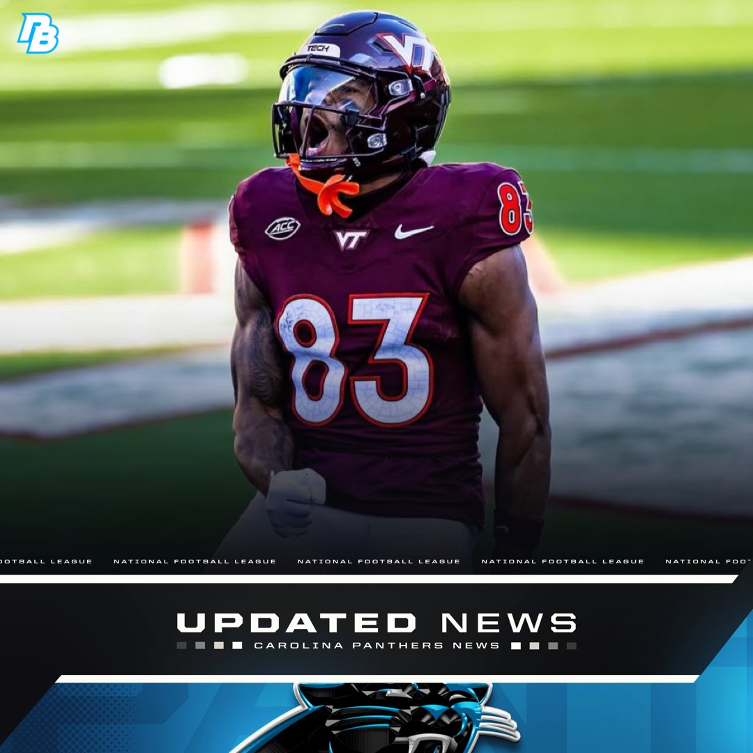panthers.breakdown (@panthersbreakd) on Twitter photo The #Panthers offensive staff will meet with <a href="/HokiesFB/">Virginia Tech Football</a> WR Jaylin Lane, per <a href="/_RyanFowler_/">Ryan Fowler</a>. Lane born & raised in Clover, South Carolina this visit should count as a local visit. #KeepPounding
Lane (5’10”, 191 LBS) finished the 2024 season with 38 receptions 466 yards & 2 TDs. He The #Panthers offensive staff will meet with <a href="/HokiesFB/">Virginia Tech Football</a> WR Jaylin Lane, per <a href="/_RyanFowler_/">Ryan Fowler</a>. Lane born & raised in Clover, South Carolina this visit should count as a local visit. #KeepPounding
Lane (5’10”, 191 LBS) finished the 2024 season with 38 receptions 466 yards & 2 TDs. He