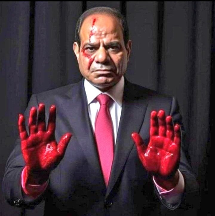 كل مجزرة تحدث في غزة عبد الفتاح السيسى شريك للاحتلال الصهيوني فيها