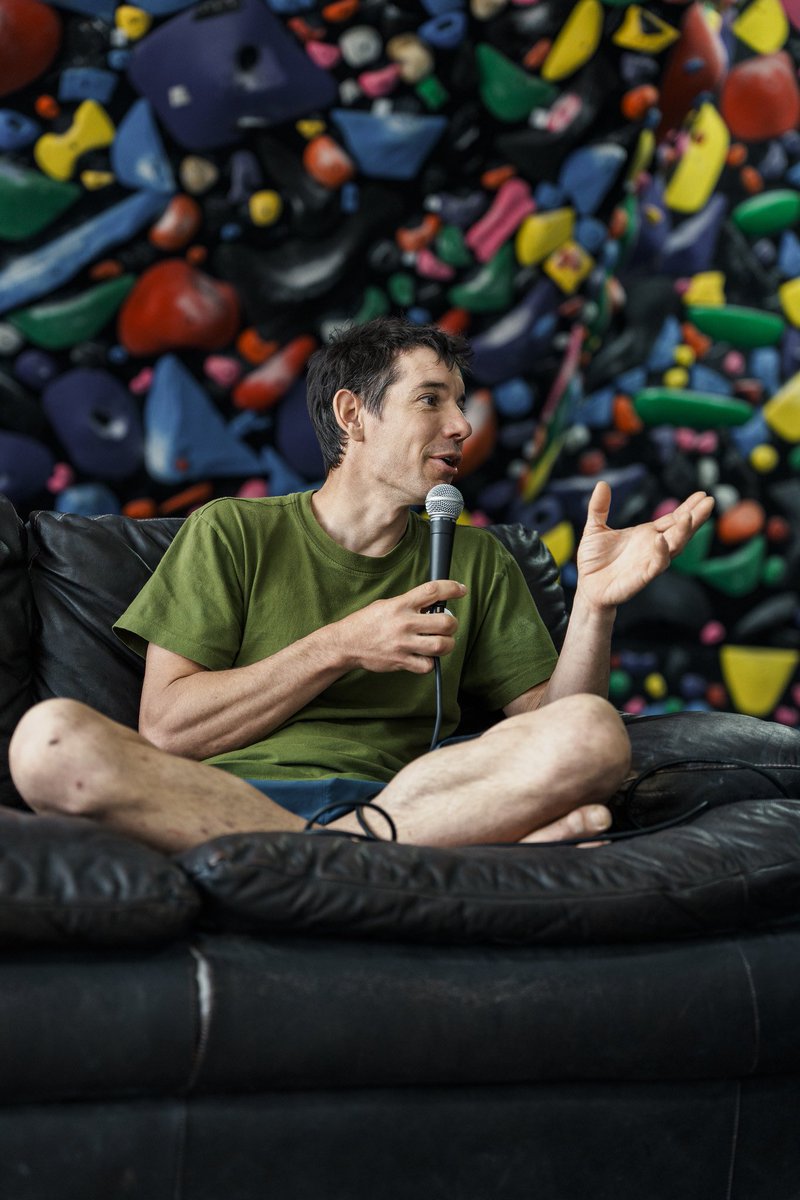 dylanbo's tweet image. Tomorrow…

Last week, the @runfreetrail team flew to Las Vegas to interview @AlexHonnold for the pod. We talked about his career, climbing, trail running, The Honnold Foundation, and a lot more. 

Pretty surreal, excited to share with you all!