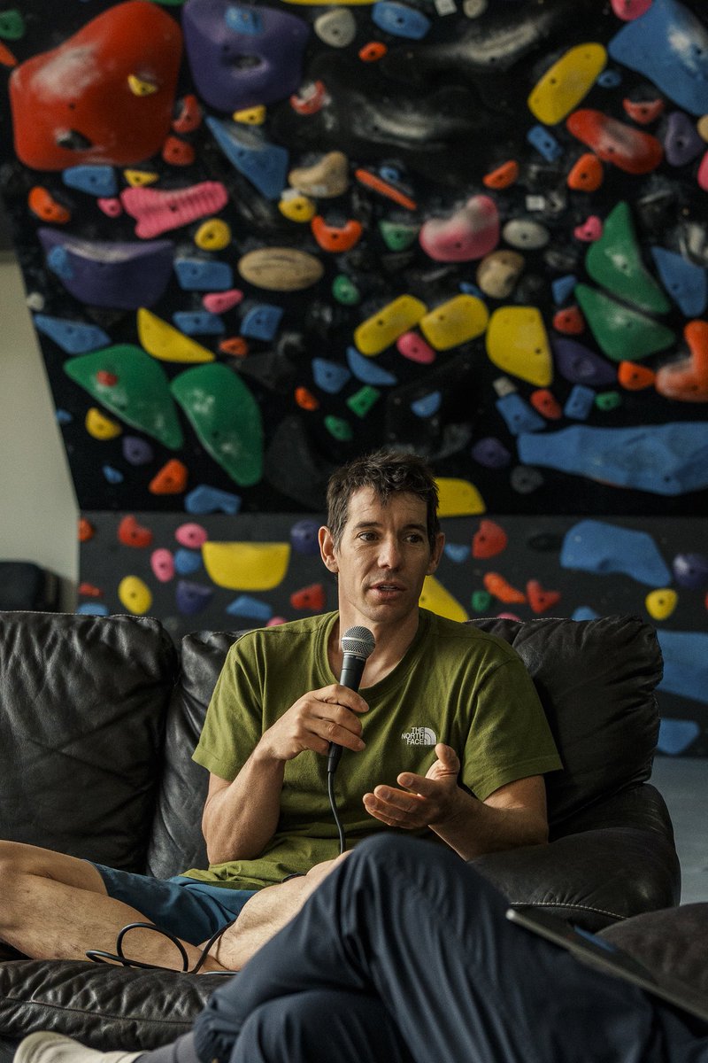 dylanbo's tweet image. Tomorrow…

Last week, the @runfreetrail team flew to Las Vegas to interview @AlexHonnold for the pod. We talked about his career, climbing, trail running, The Honnold Foundation, and a lot more. 

Pretty surreal, excited to share with you all!