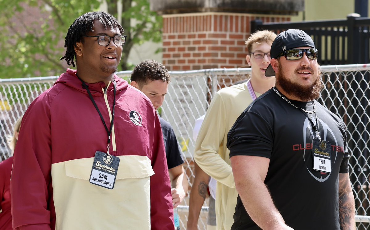 OL <a href="/S_Roseborough64/">Samuel Roseborough Jr</a> here at Florida State today 247sports.com/college/florid…