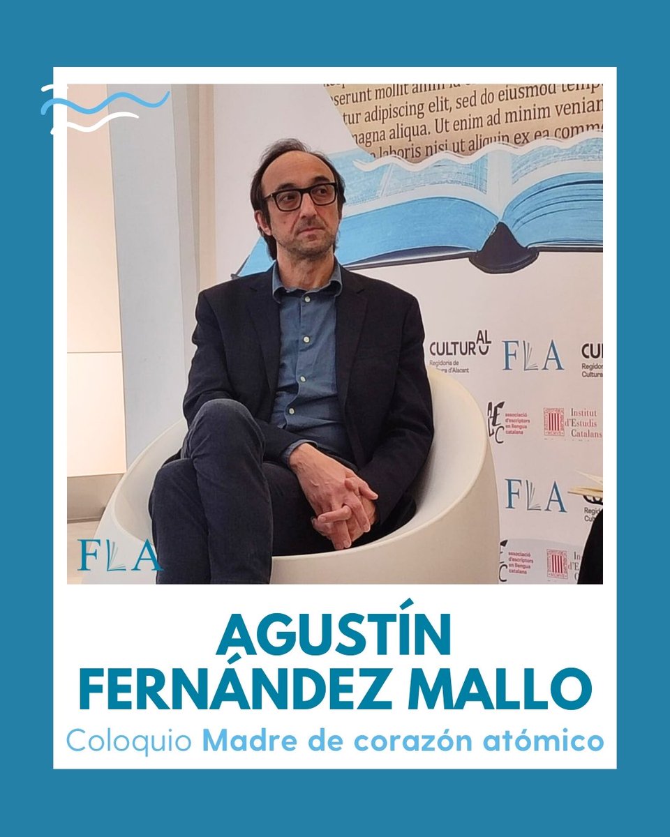 📖 Hoy en #FLAlicante: coloquio con Agustín Fernández Mallo sobre Madre de corazón atómico.

Una conversación que fusionó ciencia, poesía y pensamiento, conducida por Cristina Consuegra.

📍 Espacio Séneca