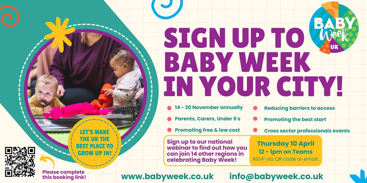 Baby Week UK (@babyweekuk) on Twitter photo Get involved in #BabyWeekUK - The National Celebration Week to Promote the Best Start!
Baby Week was a huge success as is celebrated from the 14 - 20 November each year, we recently attended <a href="/LGAcomms/">Local Government Association (LGA)</a> conference & shared ….
FIND OUT MORE: tickettailor.com/events/babywee… 👀 Get involved in #BabyWeekUK - The National Celebration Week to Promote the Best Start!
Baby Week was a huge success as is celebrated from the 14 - 20 November each year, we recently attended <a href="/LGAcomms/">Local Government Association (LGA)</a> conference & shared ….
FIND OUT MORE: tickettailor.com/events/babywee… 👀