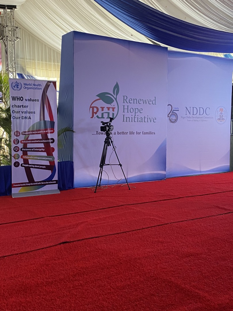 <a href="/NDDCOnline/">NDDC (Niger Delta Development Commission)</a>/<a href="/WHO/">World Health Organization (WHO)</a> partnership program Accelerating Healthcare Coverage and Financial Risk Protection for Poor and Vulnerable Population towards Universal Health Coverage in the Niger Delta Region of Nigeria, provides the sustainability systems for the Medical Outreach program.