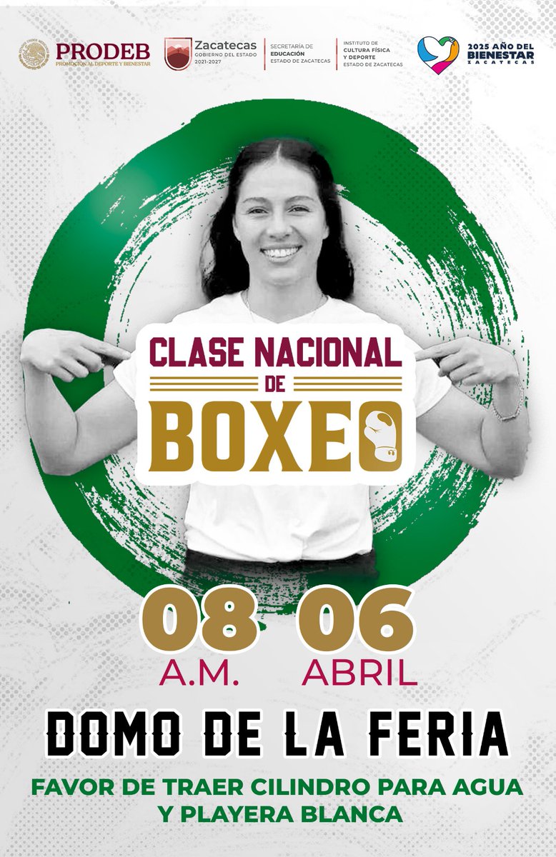 🥊 | Te invitamos a esta Clase de Box 

#PazEsBienestar