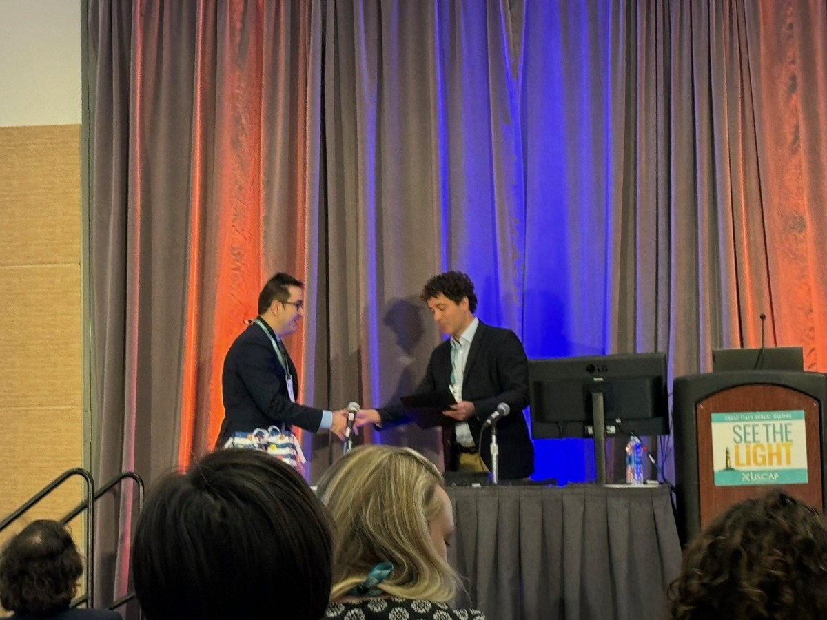 Mayo Clinic Pathology (@mayoclinicpath) on Twitter photo Congratulations Dr. Burak Tekin for receiving ISUP stipend award🏆 and amazing poster sessions.
Dr. Tekin is our outstanding🏅GU fellow and incoming faculty at Mayo Clinic <a href="/buraktekinmd/">Burak Tekin</a> <a href="/Shounak_Gupta/">Sounak Gupta</a> <a href="/RDWhaleyMD/">Rumeal D. Whaley, MD</a> <a href="/RyanKendzioraMD/">Ryan Kendziora</a>
#USCAP #Boston Congratulations Dr. Burak Tekin for receiving ISUP stipend award🏆 and amazing poster sessions.
Dr. Tekin is our outstanding🏅GU fellow and incoming faculty at Mayo Clinic <a href="/buraktekinmd/">Burak Tekin</a> <a href="/Shounak_Gupta/">Sounak Gupta</a> <a href="/RDWhaleyMD/">Rumeal D. Whaley, MD</a> <a href="/RyanKendzioraMD/">Ryan Kendziora</a>
#USCAP #Boston