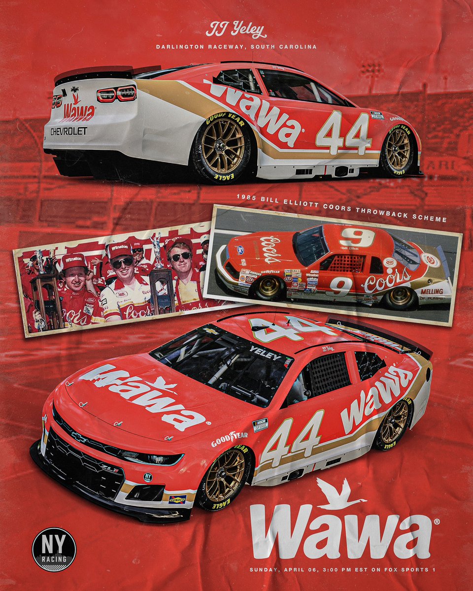 NYRacingTeam's tweet image. Celebrating Bill Elliott with @jjyeley1 @Wawa