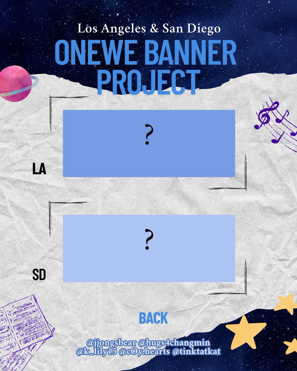🪐We’re hosting a LA &amp; SD Banner Project! <a href="/official_ONEWE/">원위 (ONEWE)</a> is coming to the US for the 1st time since debut let’s celebrate the huge milestone by showing our love

💫Donation link in bio! Banner reveal soon

#ONEWE #ONEWEinLA #ONEWEinSD #YONGHOON #HARIN #KANGHYUN #DONGMYEONG #GIUK