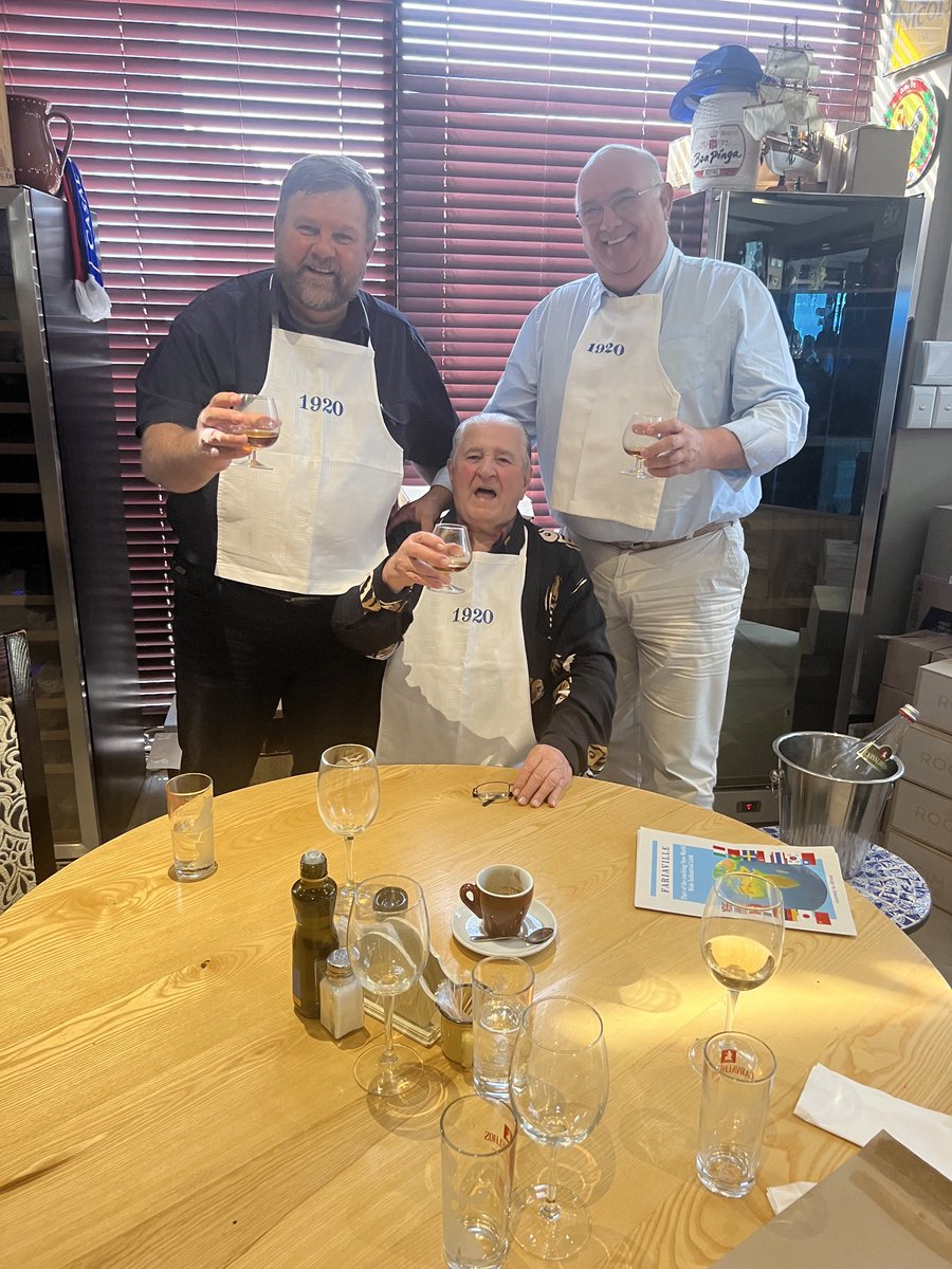 Good bye Oom Benny Faria! Larger than life, dearest friend, pioneer in Africa, our last Portugese nobleman, and champion entrepreneur - how we will miss the discussions around good food and wine! We cherish your presence in our memories!