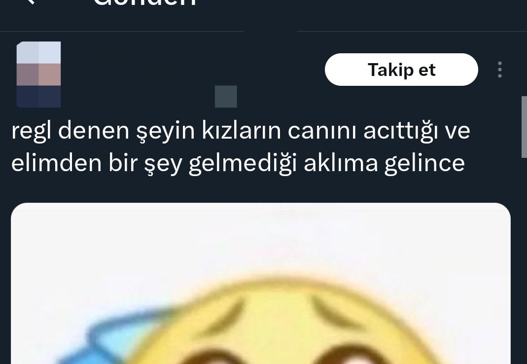 kadınların regl olmasını engelleyemediği için üzülen erkekten bile daha kötü